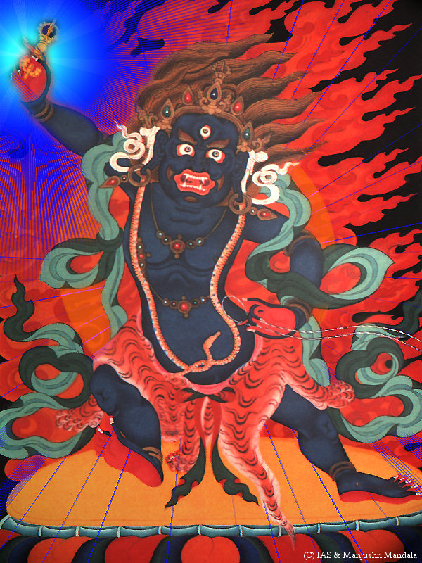 - VAJRAPANI - digitally remodelled by Champa Pelgye (click image for further informations)